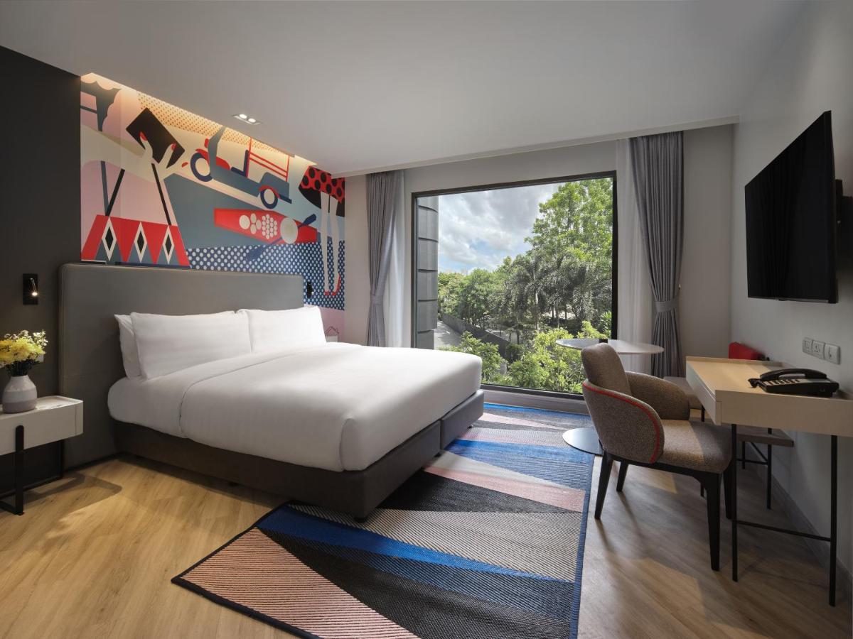 Oakwood Studios Sukhumvit Bangkok Exteriér fotografie Deluxe Room