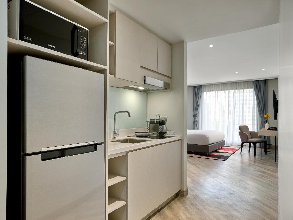 Oakwood Studios Sukhumvit Bangkok Exteriér fotografie Studio with Kitchen